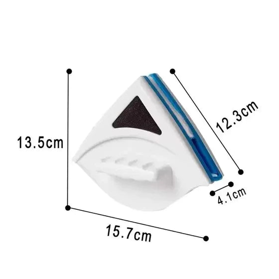 Limpador de vidro magnético de lado duplo | Eficiente