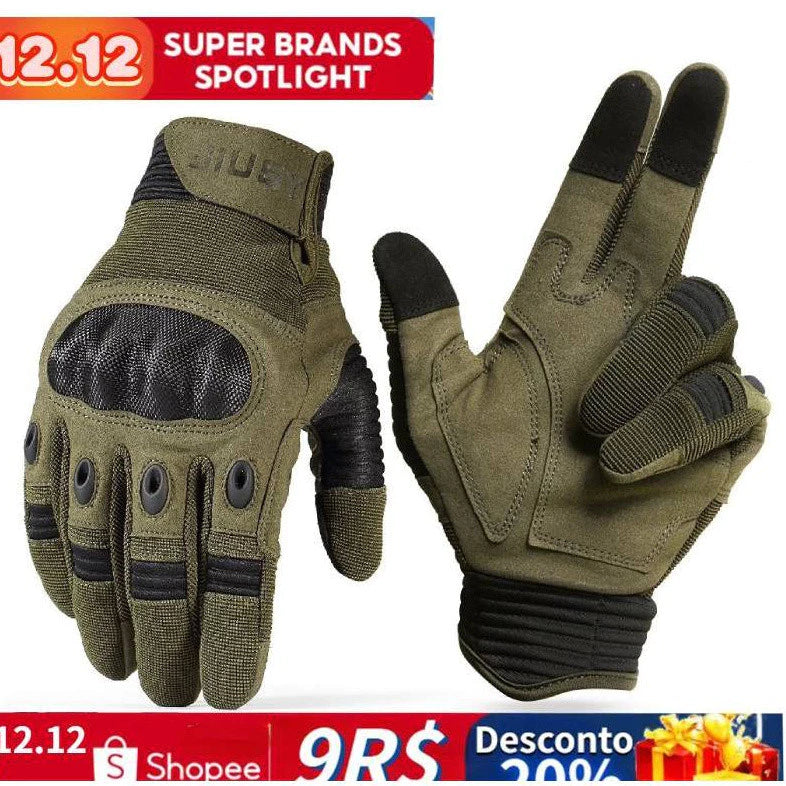 Luvas táticas antiderrapantes militar/ MaxGloves Sucesso